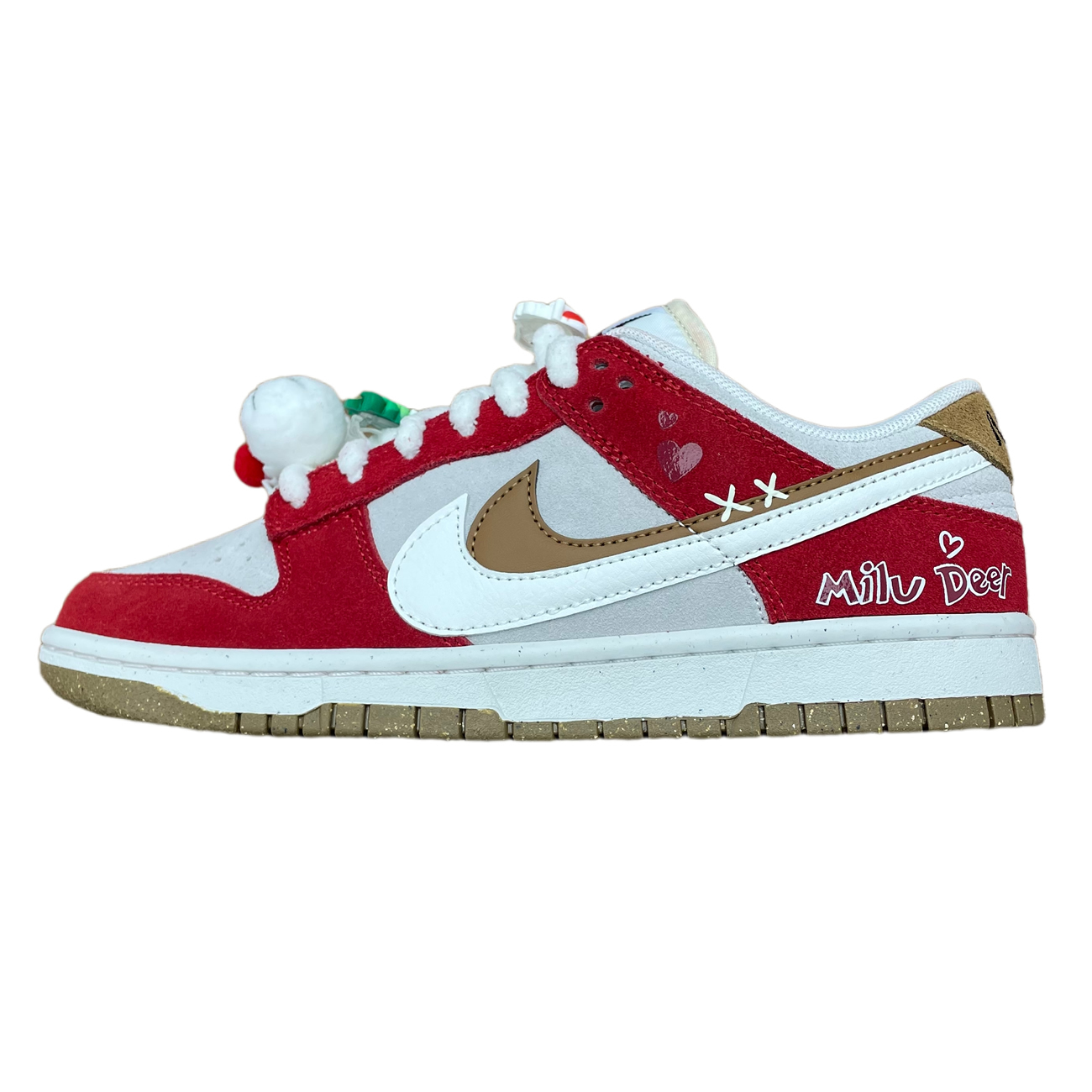 Nike Sb Dunk Low 85 Christmas Red White Brown Do9457 112 (1) - www.newkick.vip