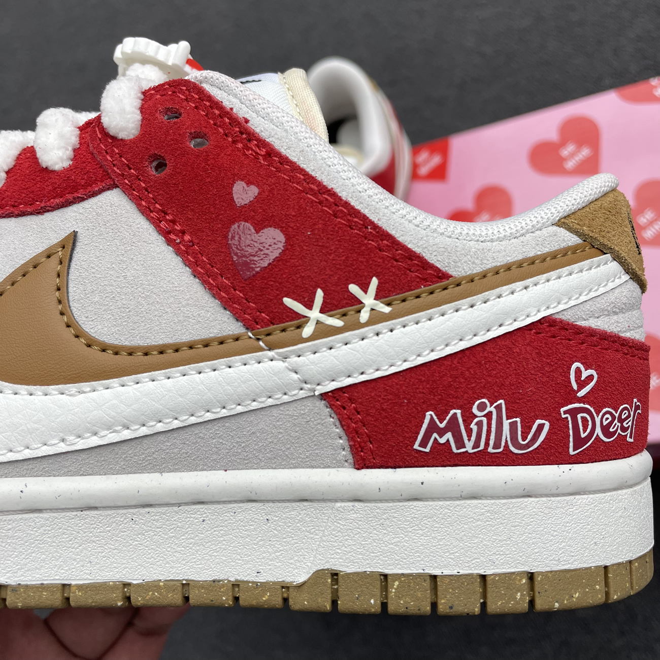 Nike Sb Dunk Low 85 Christmas Red White Brown Do9457 112 (4) - www.newkick.vip