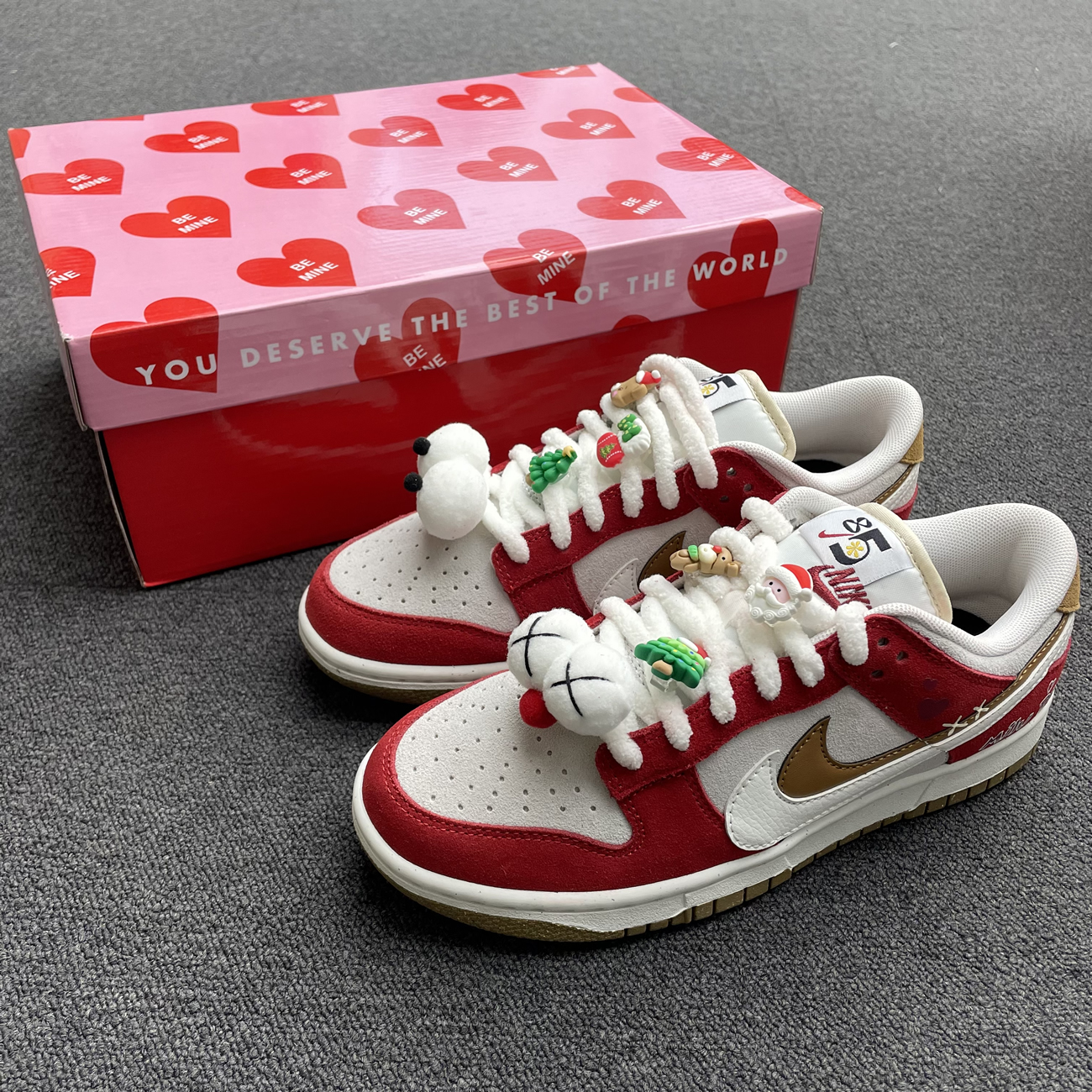 Nike Sb Dunk Low 85 Christmas Red White Brown Do9457 112 (7) - www.newkick.vip