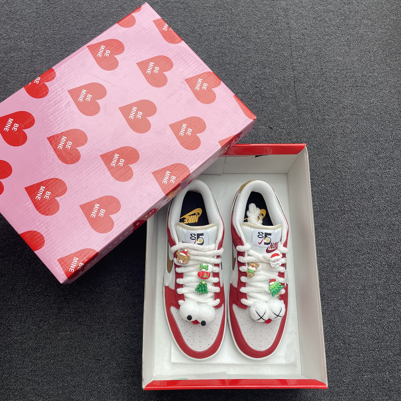 Nike Sb Dunk Low 85 Christmas Red White Brown Do9457 112 (9) - www.newkick.vip