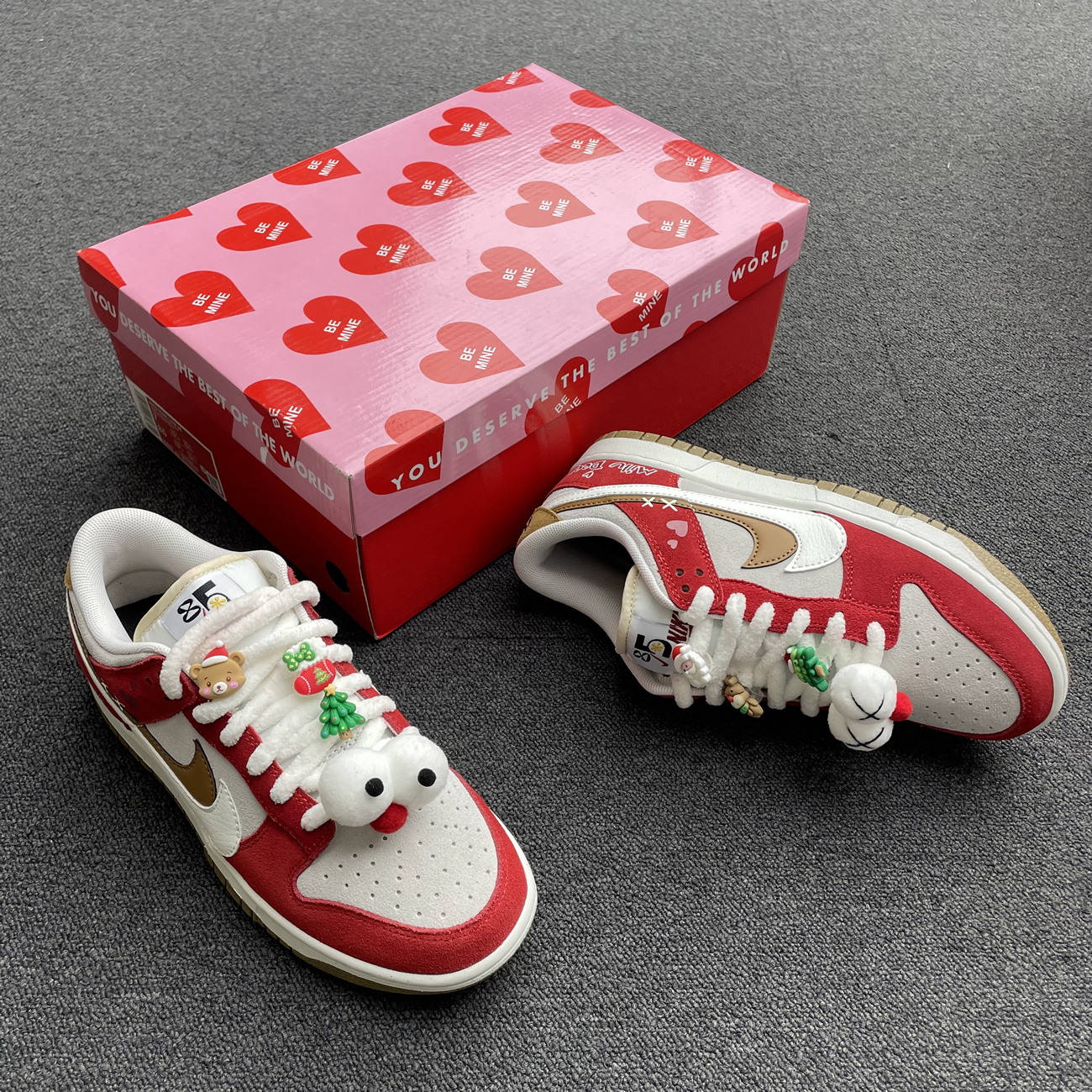Nike Sb Dunk Low 85 Christmas Red White Brown Do9457 112 (13) - www.newkick.vip