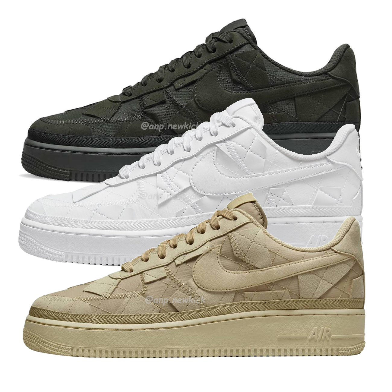 Nike Air Force 1 Low Sp Billie Eilish Mushroom Sequoia Triple White Dz3674 100 Dq4137 200 Dq4137 300 (1) - www.newkick.vip