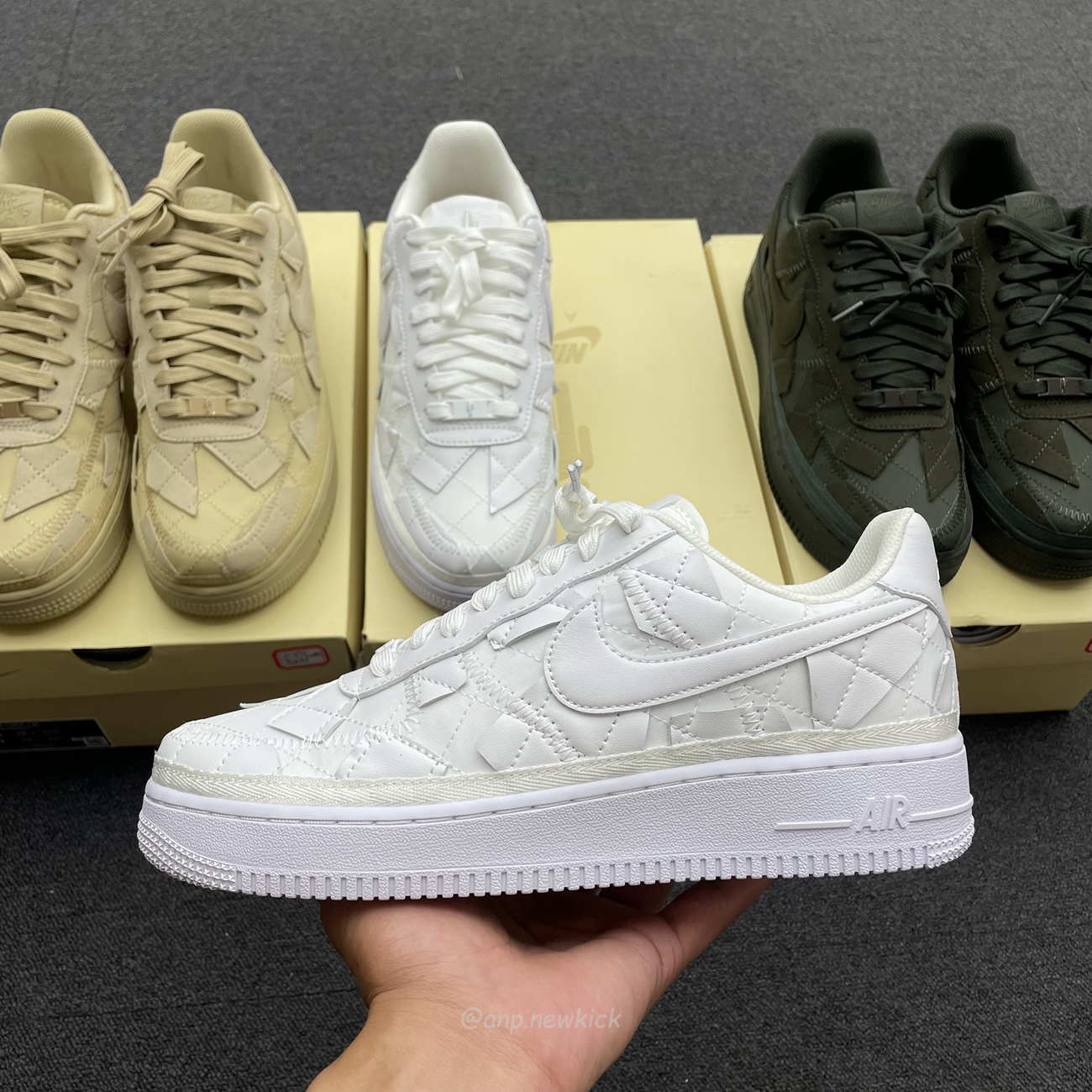 Nike Air Force 1 Low Sp Billie Eilish Mushroom Sequoia Triple White Dz3674 100 Dq4137 200 Dq4137 300 (2) - www.newkick.vip