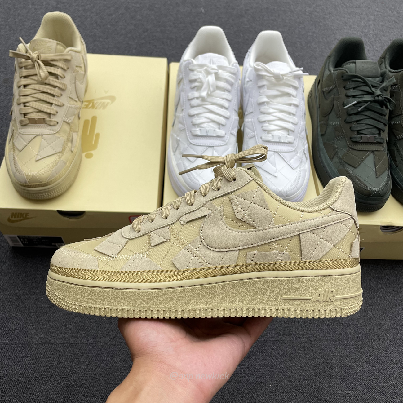 Nike Air Force 1 Low Sp Billie Eilish Mushroom Sequoia Triple White Dz3674 100 Dq4137 200 Dq4137 300 (36) - www.newkick.vip