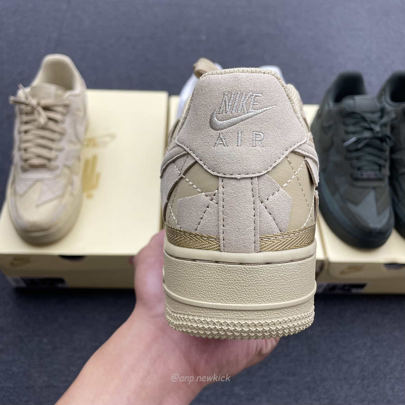 Nike Air Force 1 Low Sp Billie Eilish Mushroom Sequoia Triple White Dz3674 100 Dq4137 200 Dq4137 300 (4) - www.newkick.vip
