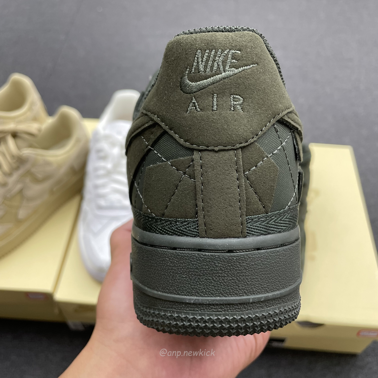 Nike Air Force 1 Low Sp Billie Eilish Mushroom Sequoia Triple White Dz3674 100 Dq4137 200 Dq4137 300 (5) - www.newkick.vip