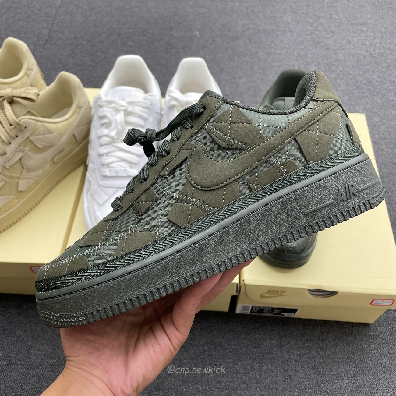 Nike Air Force 1 Low Sp Billie Eilish Mushroom Sequoia Triple White Dz3674 100 Dq4137 200 Dq4137 300 (6) - www.newkick.vip