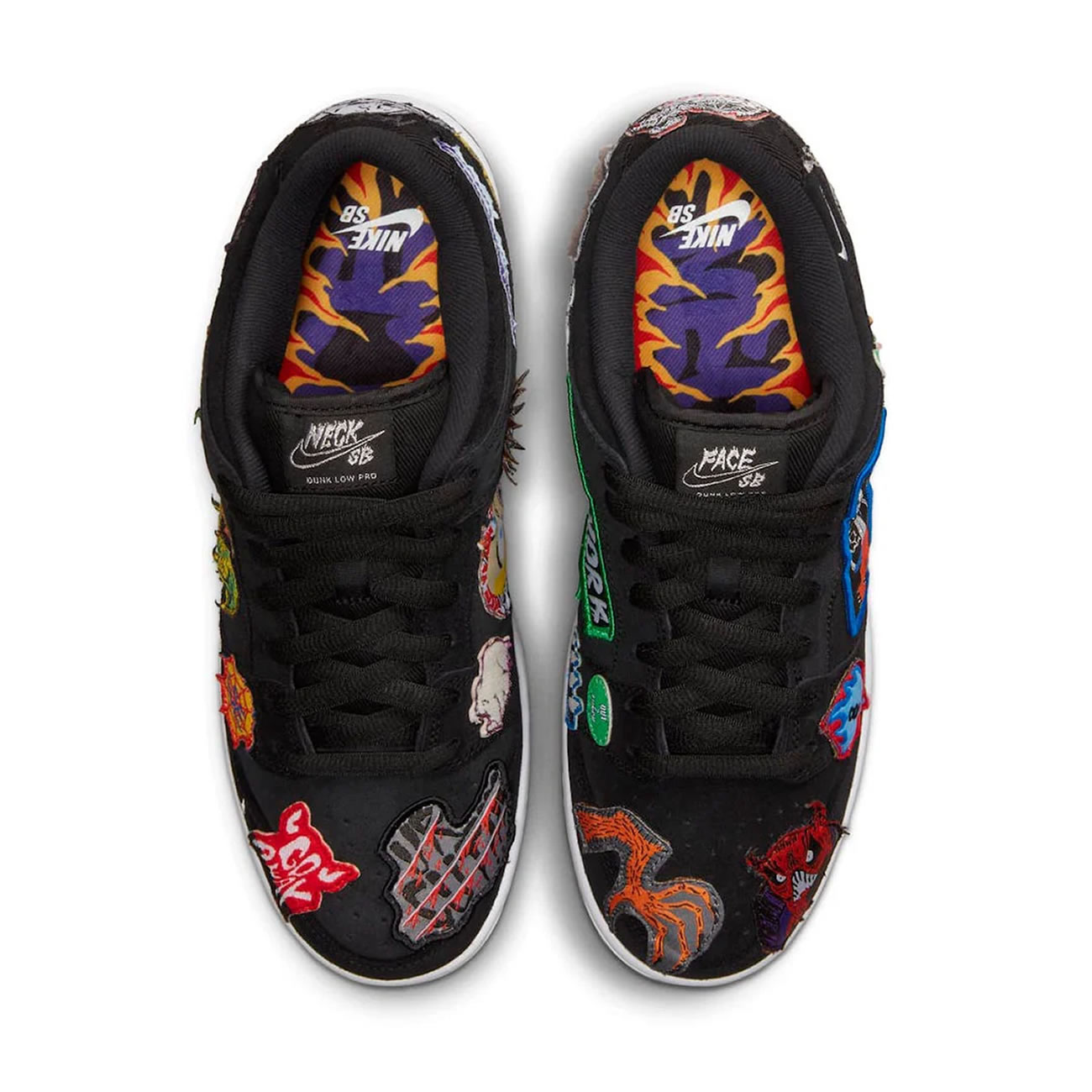 Nike Sb Dunk Low Pro Qs Neckface Dq4488 001 (2) - www.newkick.vip