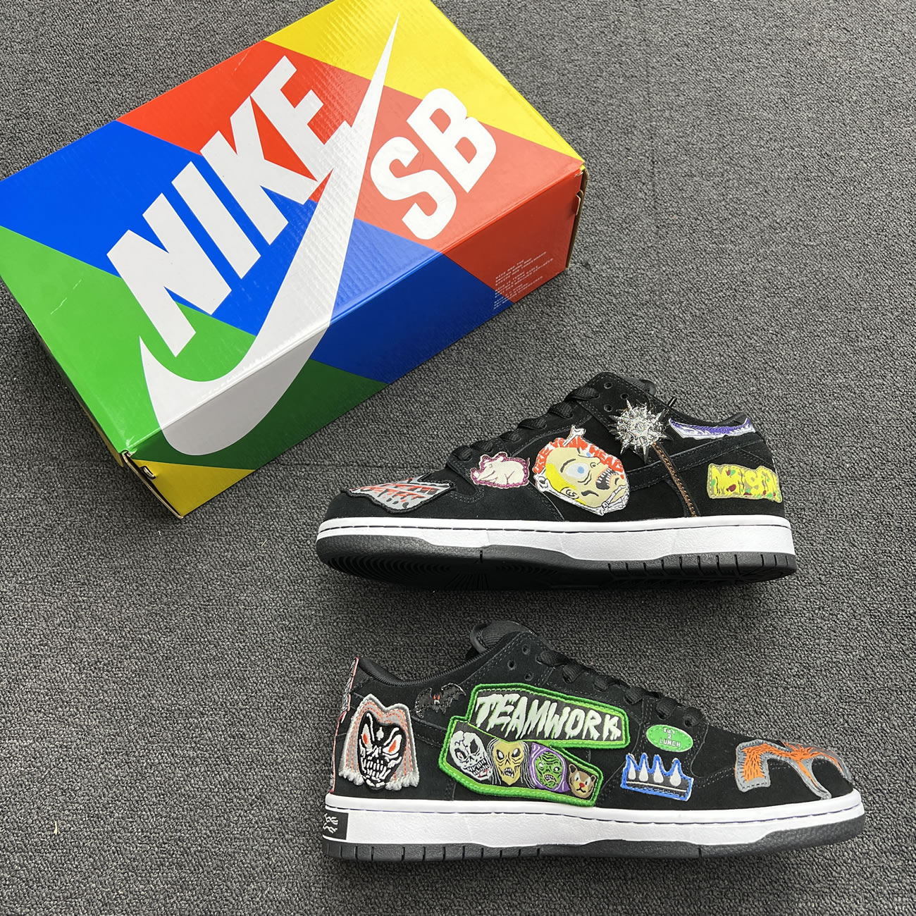 Nike Sb Dunk Low Pro Qs Neckface Dq4488 001 (6) - www.newkick.vip