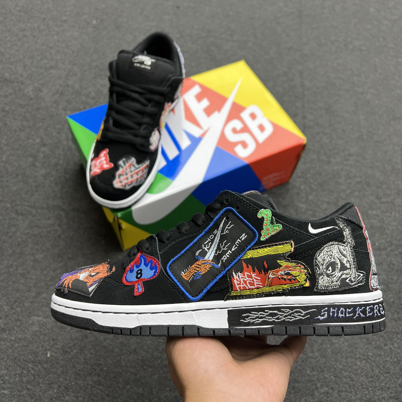 Nike Sb Dunk Low Pro Qs Neckface Dq4488 001 (7) - www.newkick.vip