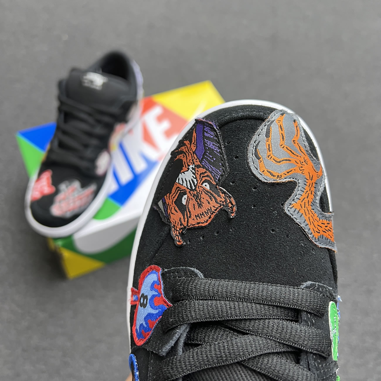 Nike Sb Dunk Low Pro Qs Neckface Dq4488 001 (8) - www.newkick.vip