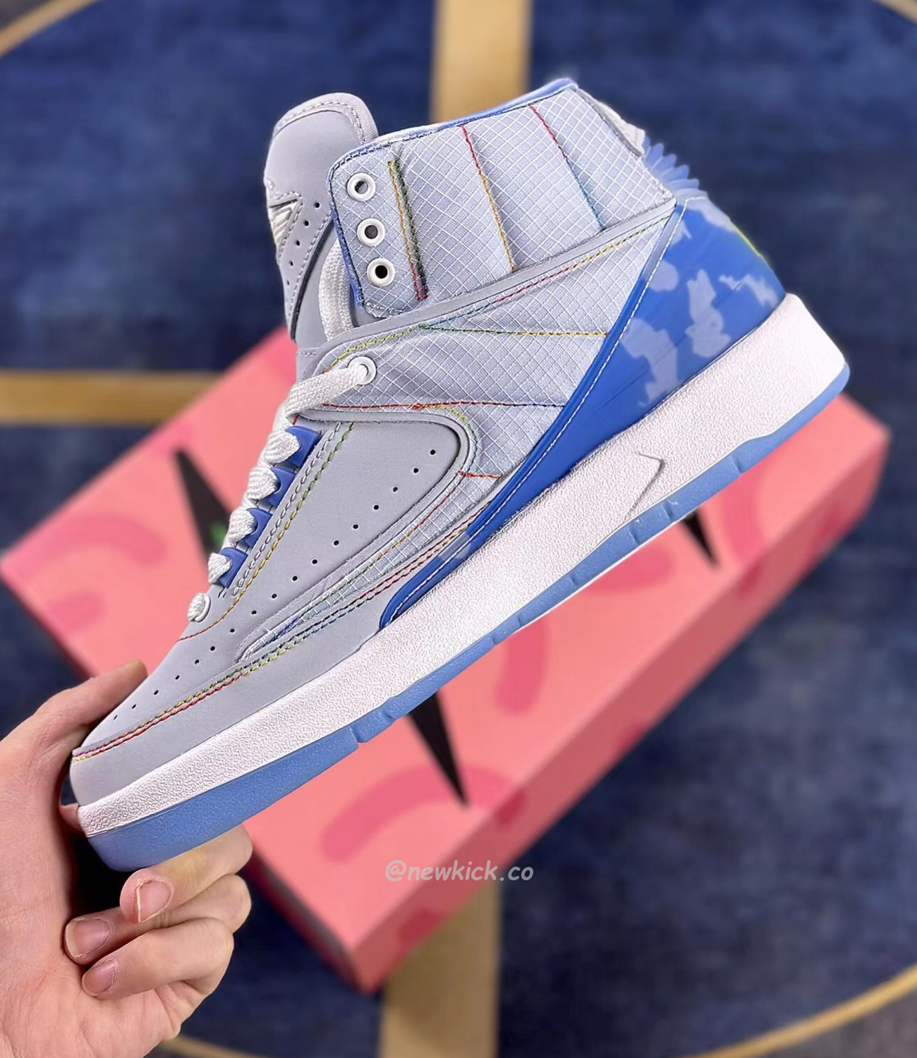 Air Jordan 2 Retro J Balvin Dq7691 419 (11) - www.newkick.vip