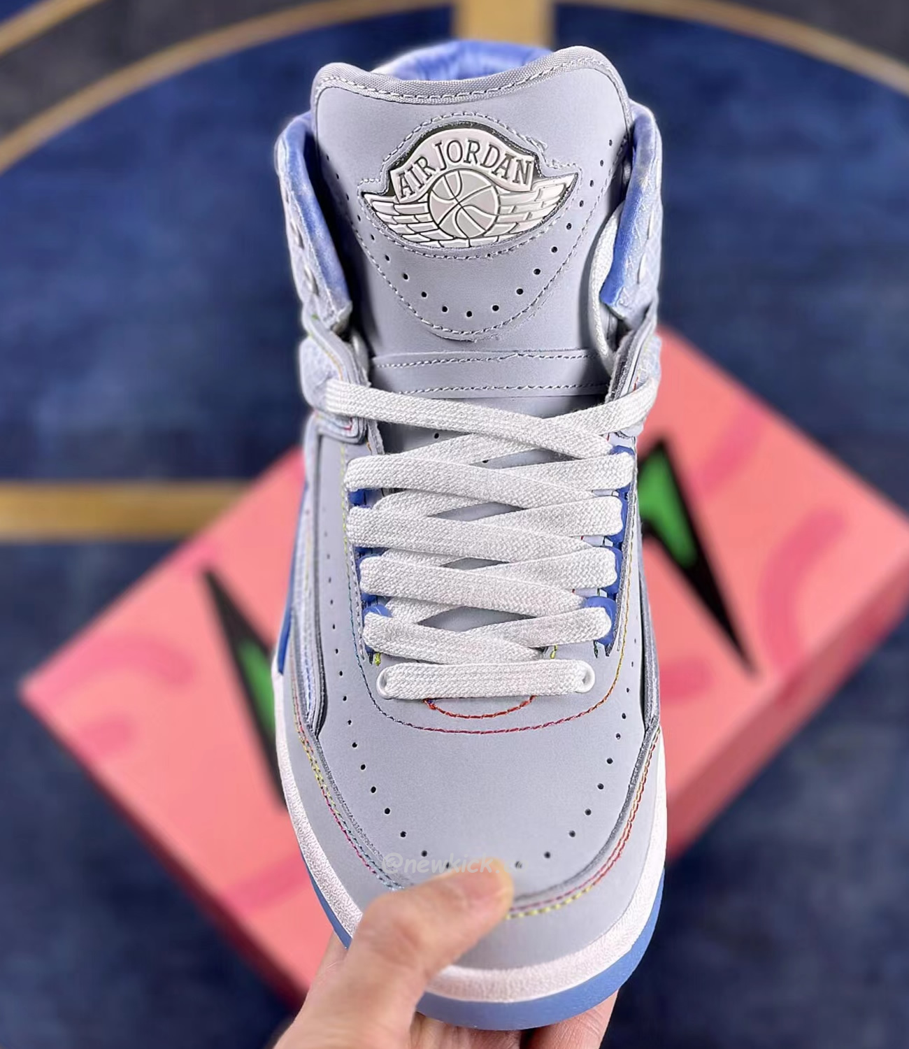 Air Jordan 2 Retro J Balvin Dq7691 419 (12) - www.newkick.vip