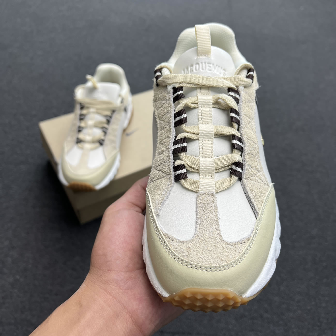 Nike Air Humara Lx Jacquemus Light Bone Gold W Dr0420 001 (11) - www.newkick.vip