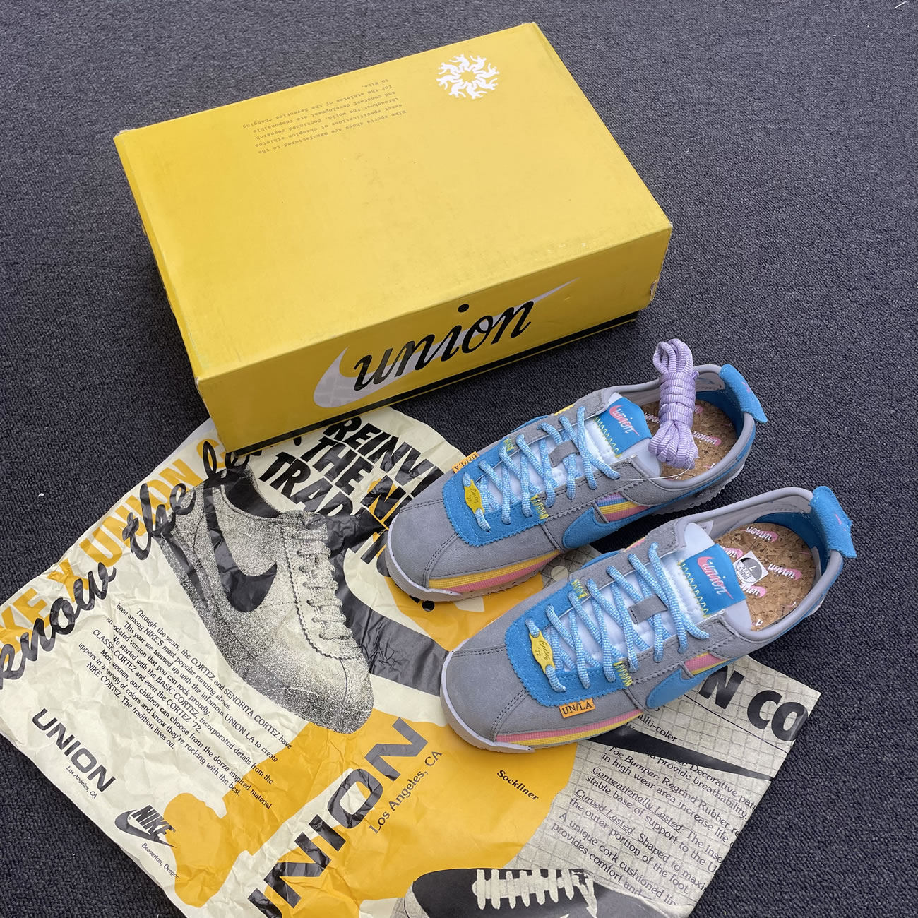 Nike Cortez Sp Union Off Noir Sesame Light Smoke (27) - www.newkick.vip