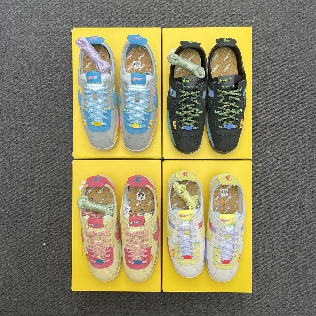 Nike Cortez Sp Union Off Noir Sesame Light Smoke (30) - www.newkick.vip