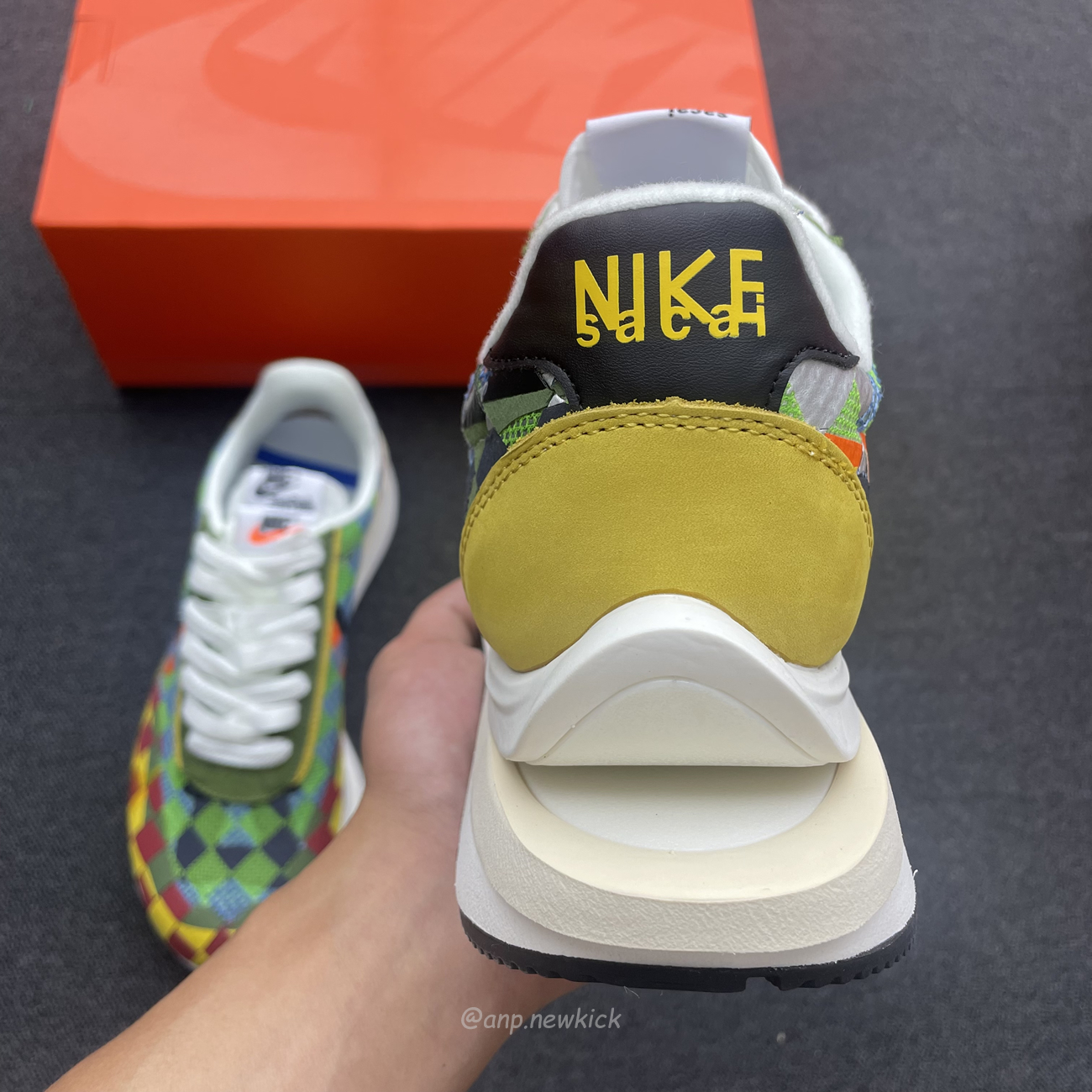 Sacai X Nike Waffe Woven White Green Gusto Dr5209 300 Dr5209 100 (14) - www.newkick.vip