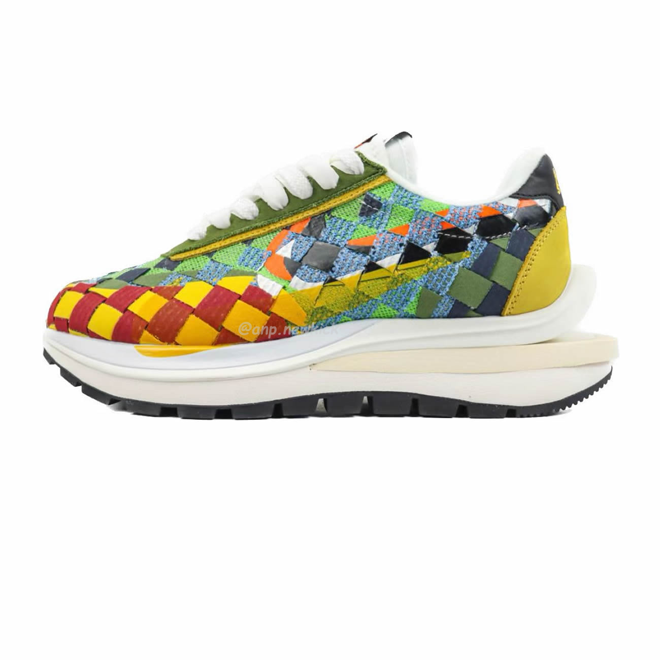 Sacai X Nike Waffe Woven White Green Gusto Dr5209 300 Dr5209 100 (7) - www.newkick.vip