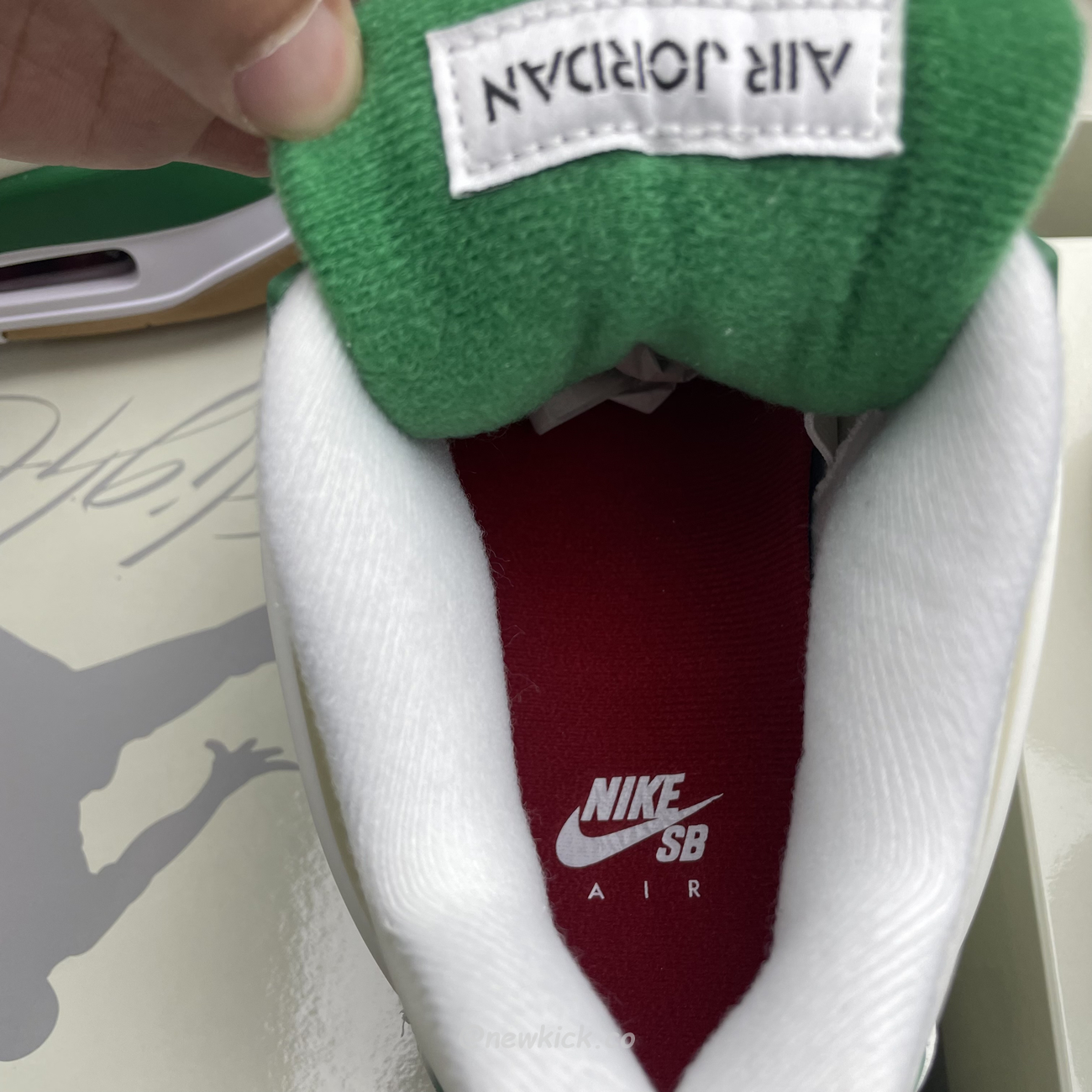 Air Jordan 4 Retro Sb Pine Green Dr5415 103 (8) - www.newkick.vip