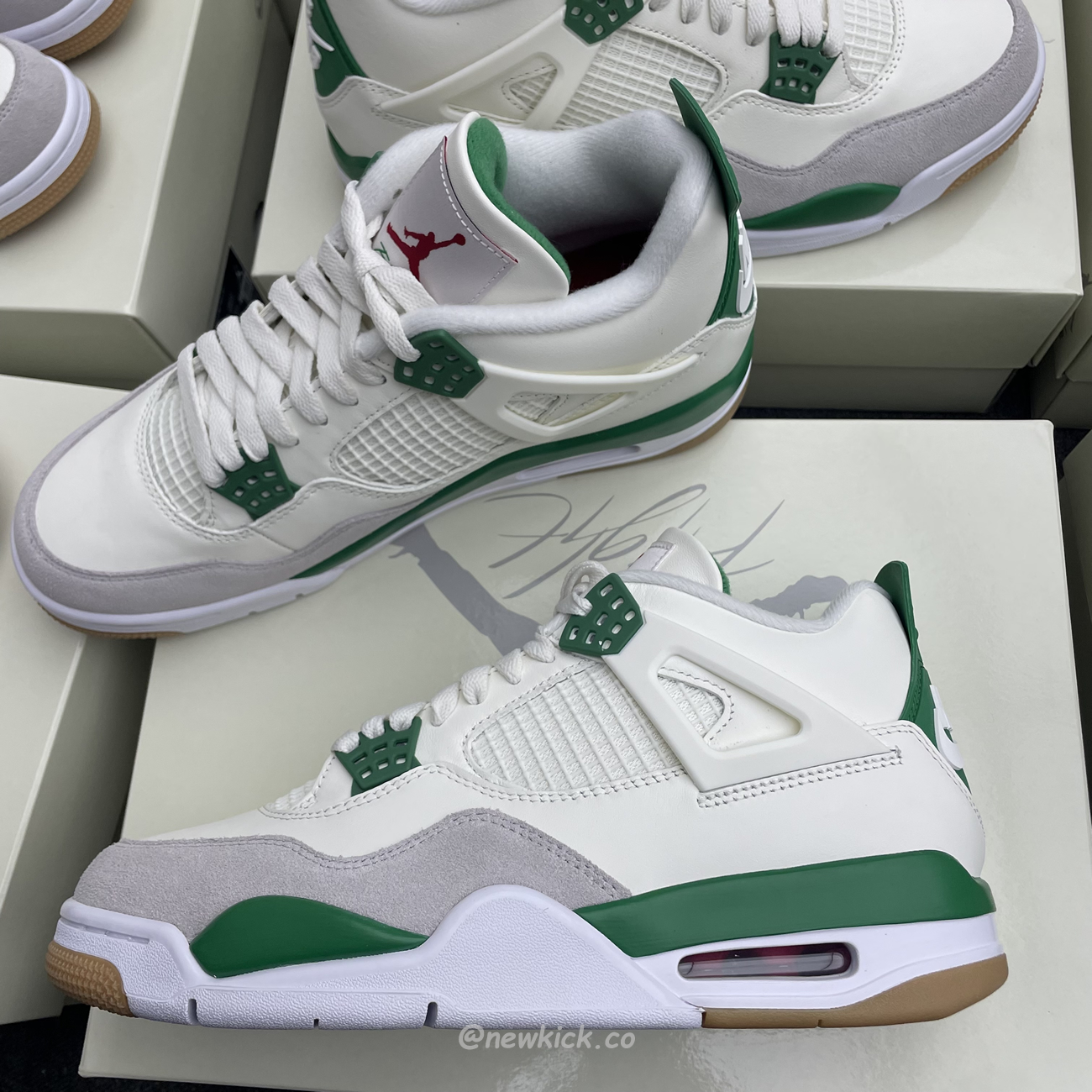 Air Jordan 4 Retro Sb Pine Green Dr5415 103 (9) - www.newkick.vip