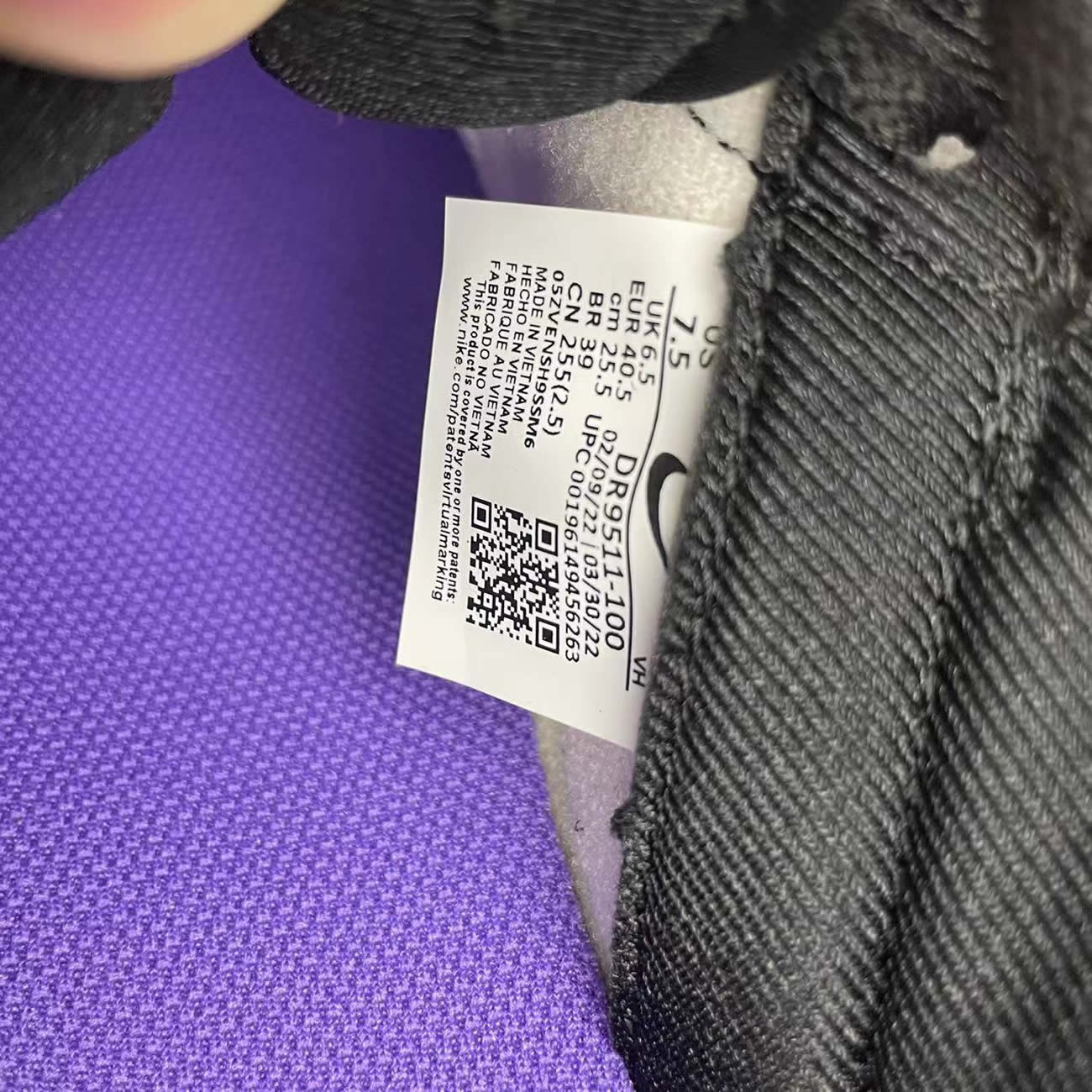 Nike Dunk Low World Champs Black White Dr9511 100 (15) - www.newkick.vip