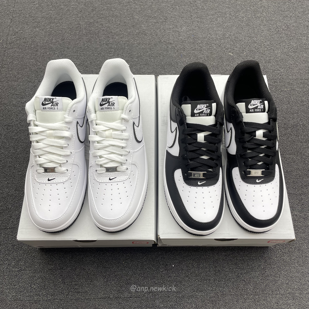 Nike Air Force 1 07 Low White Black Outline Swoosh White Swoosh Panda Dv0788 103 Dv0788 001 (11) - www.newkick.vip