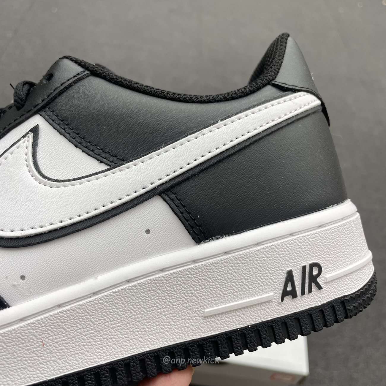 Nike Air Force 1 07 Low White Black Outline Swoosh White Swoosh Panda Dv0788 103 Dv0788 001 (5) - www.newkick.vip