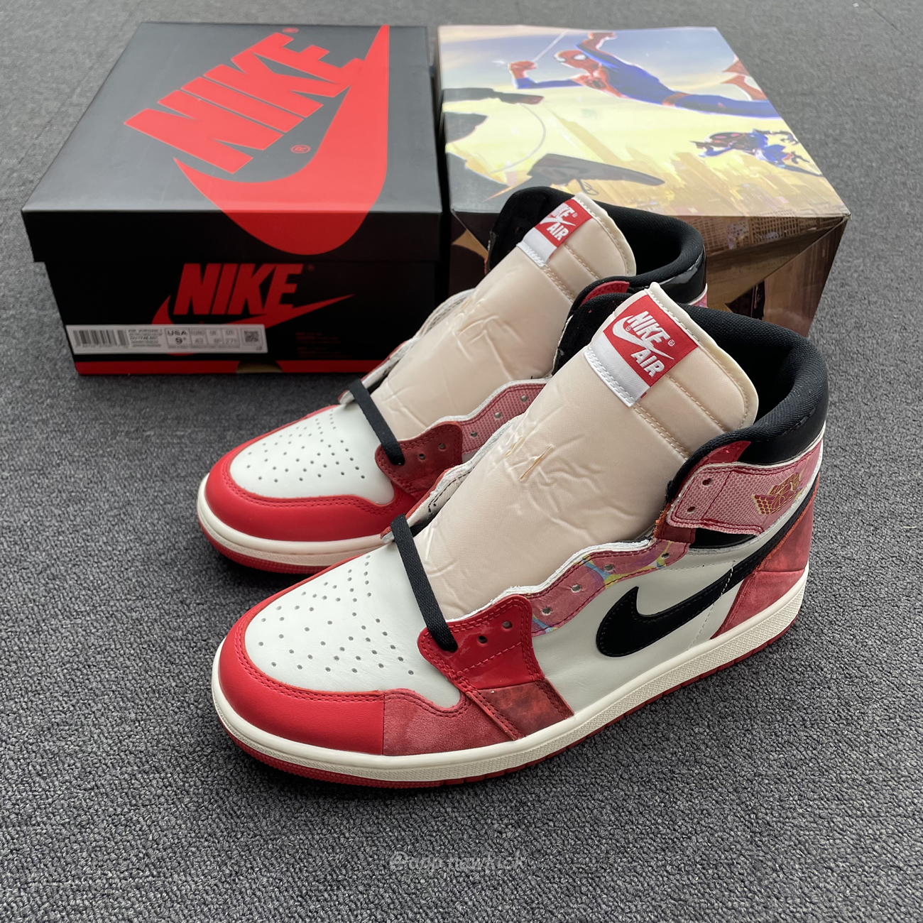 Air Jordan 1 High Og Spider Man Across The Spider Verse Dv1748 601 (22) - www.newkick.vip