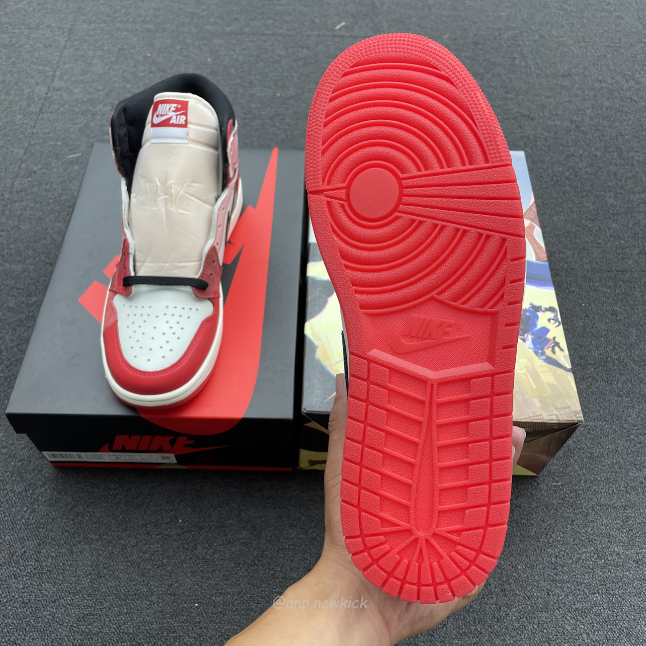 Air Jordan 1 High Og Spider Man Across The Spider Verse Dv1748 601 (25) - www.newkick.vip