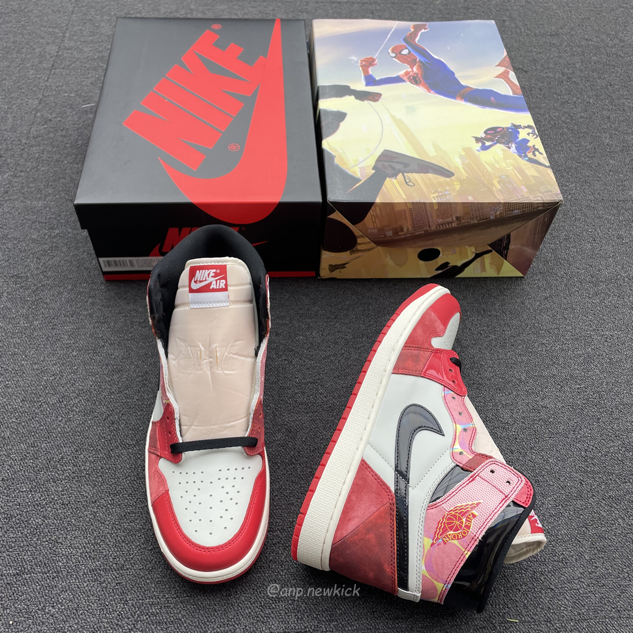 Air Jordan 1 High Og Spider Man Across The Spider Verse Dv1748 601 (28) - www.newkick.vip