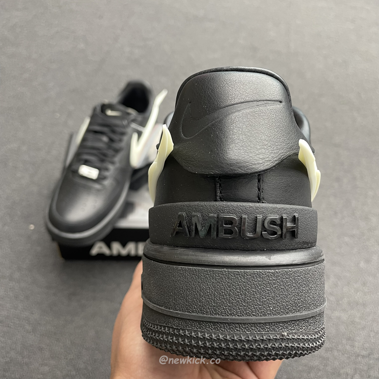 Nike Air Force 1 Low Sp Ambush Black Dv3464 001 (7) - www.newkick.vip