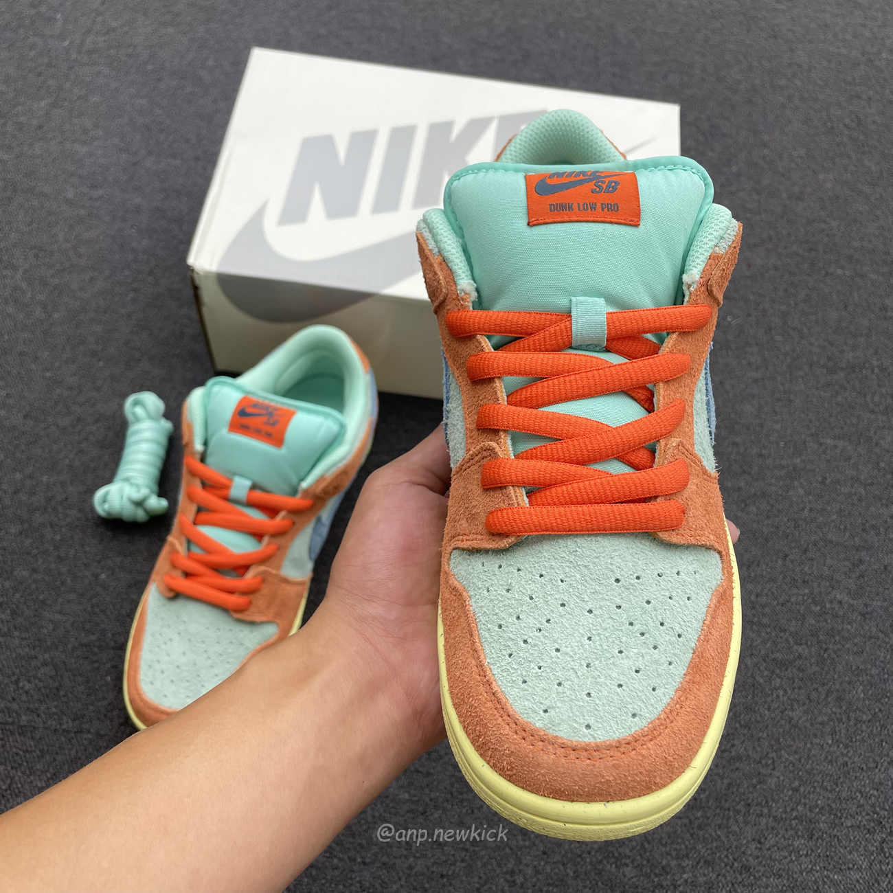 Nike Sb Dunk Low Orange Emerald Rise Dv5429 800 (10) - www.newkick.vip