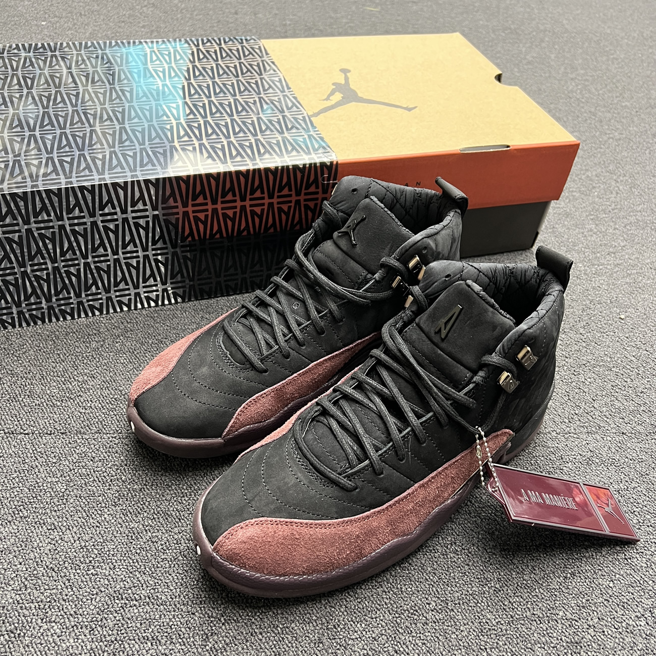 Air Jordan 12 Retro A Ma Maniére Black Dv6989 001 (12) - www.newkick.vip