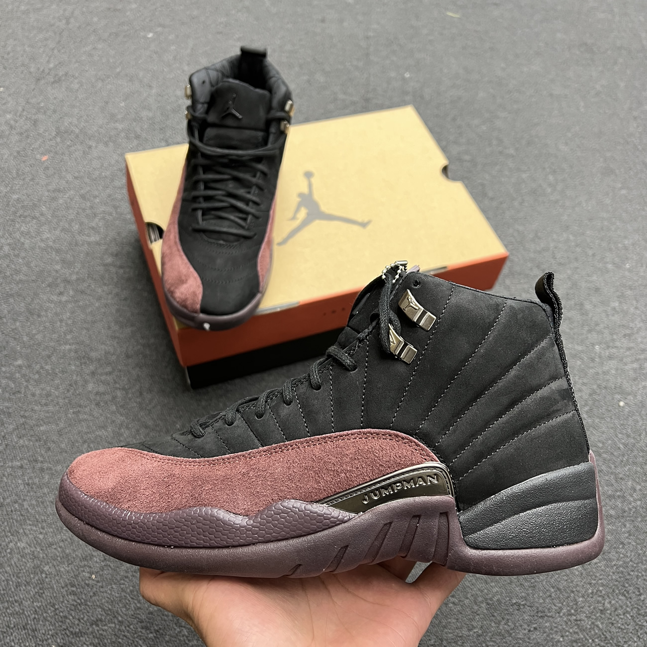 Air Jordan 12 Retro A Ma Maniére Black Dv6989 001 (14) - www.newkick.vip