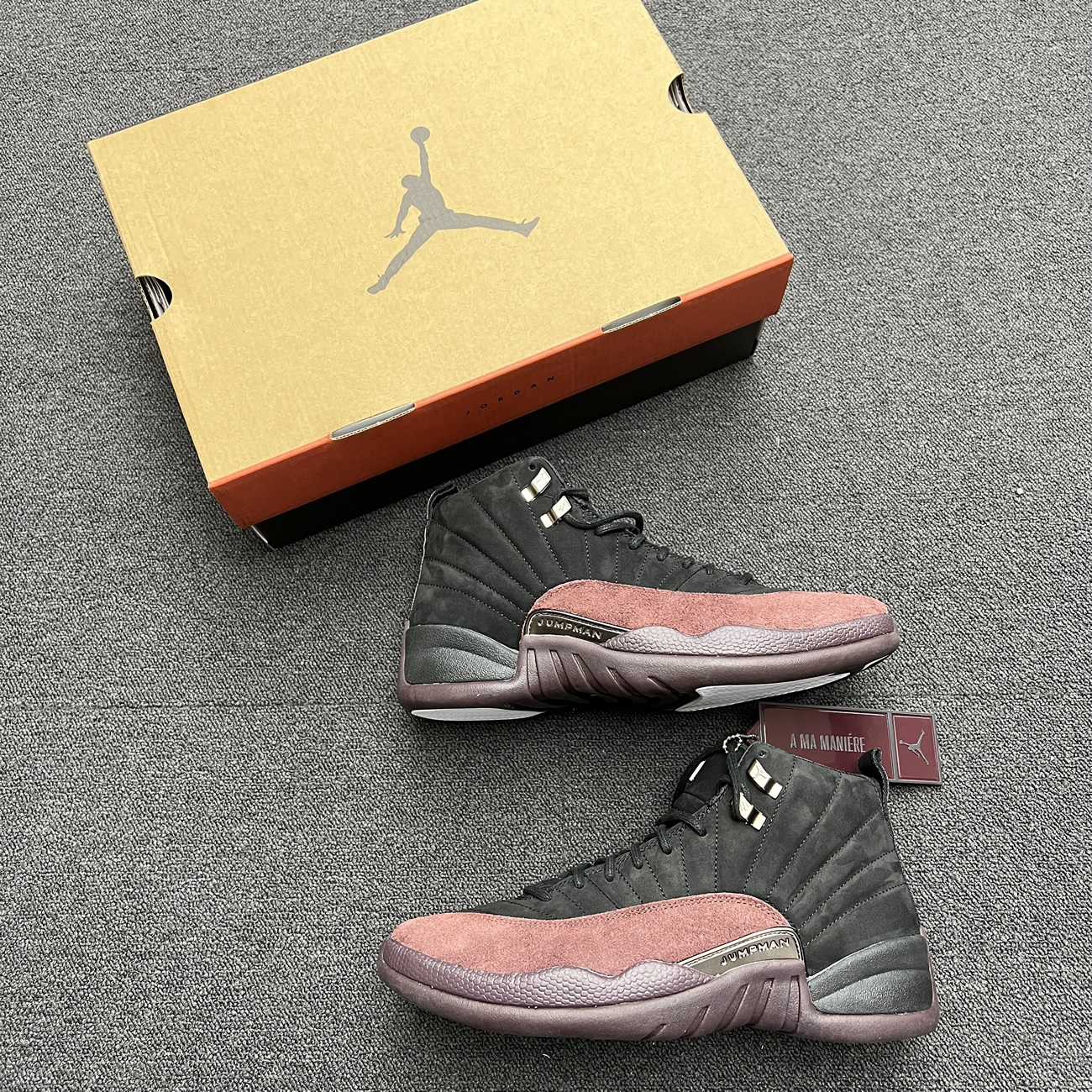 Air Jordan 12 Retro A Ma Maniére Black Dv6989 001 (16) - www.newkick.vip
