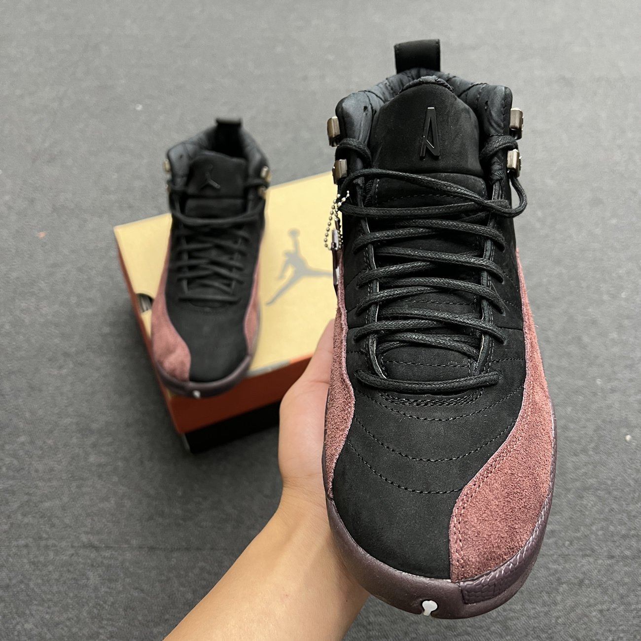 Air Jordan 12 Retro A Ma Maniére Black Dv6989 001 (8) - www.newkick.vip