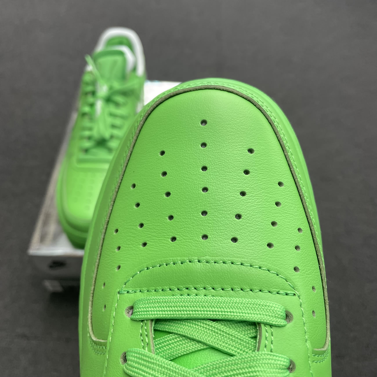 Off White Nike Air Force 1 Low Light Green (41) - www.newkick.vip