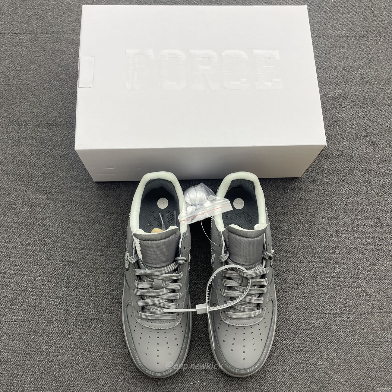 Nike Air Force 1 Low Off White Ghost Grey Dx1419 500 (3) - www.newkick.vip