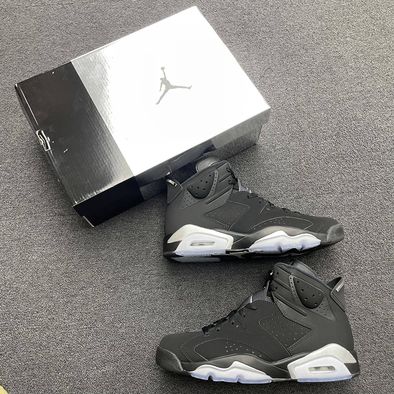 Air Jordan 6 Retro Chrome Metallic Silver Dx2836 001 (12) - www.newkick.vip