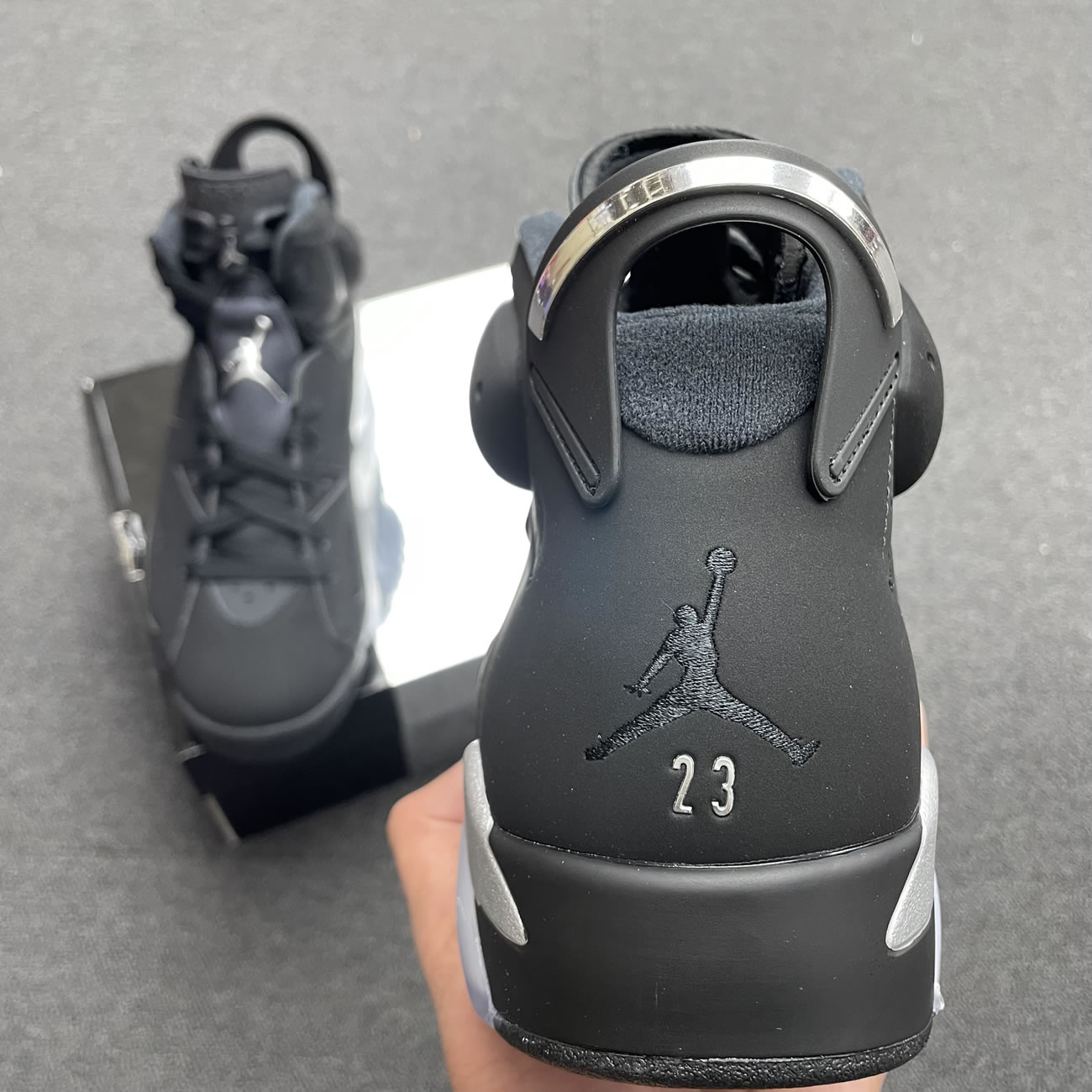 Air Jordan 6 Retro Chrome Metallic Silver Dx2836 001 (13) - www.newkick.vip