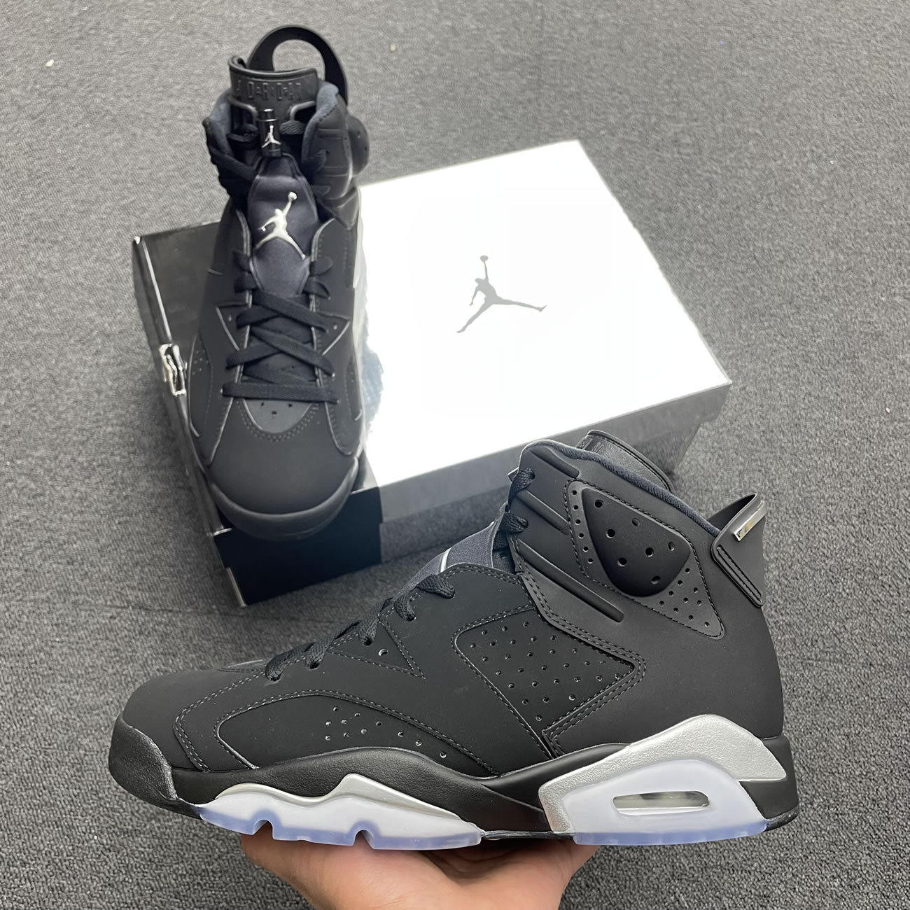 Air Jordan 6 Retro Chrome Metallic Silver Dx2836 001 (6) - www.newkick.vip