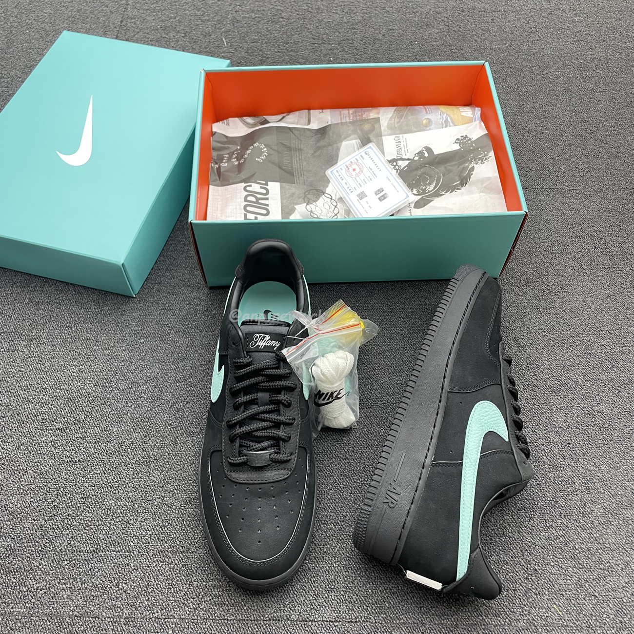 Nike Air Force 1 Low Tiffany Co 1837 Dz1382 001 (37) - www.newkick.vip