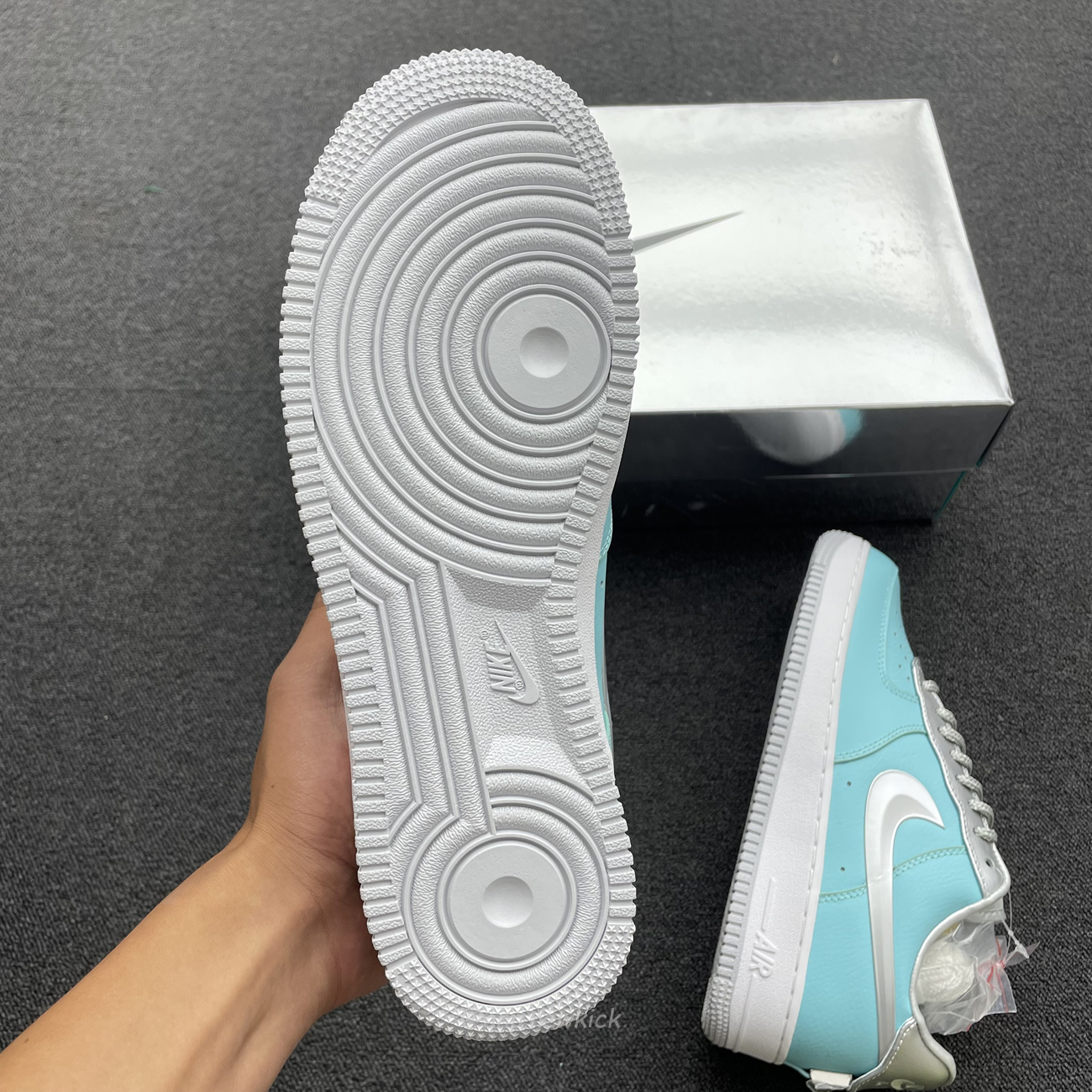 Nike Air Force 1 Low Tiffany Co 1837 Blue Silver Dz1382 003 (4) - www.newkick.vip