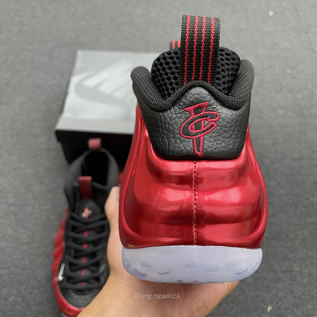 Nike Air Foamposite One Metallic Red 2023 Dz2545 600 (2) - www.newkick.vip