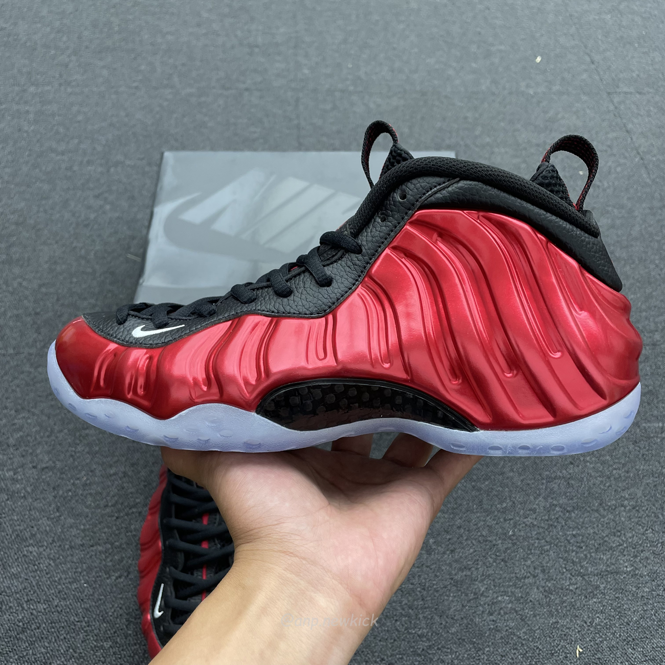 Nike Air Foamposite One Metallic Red 2023 Dz2545 600 (9) - www.newkick.vip