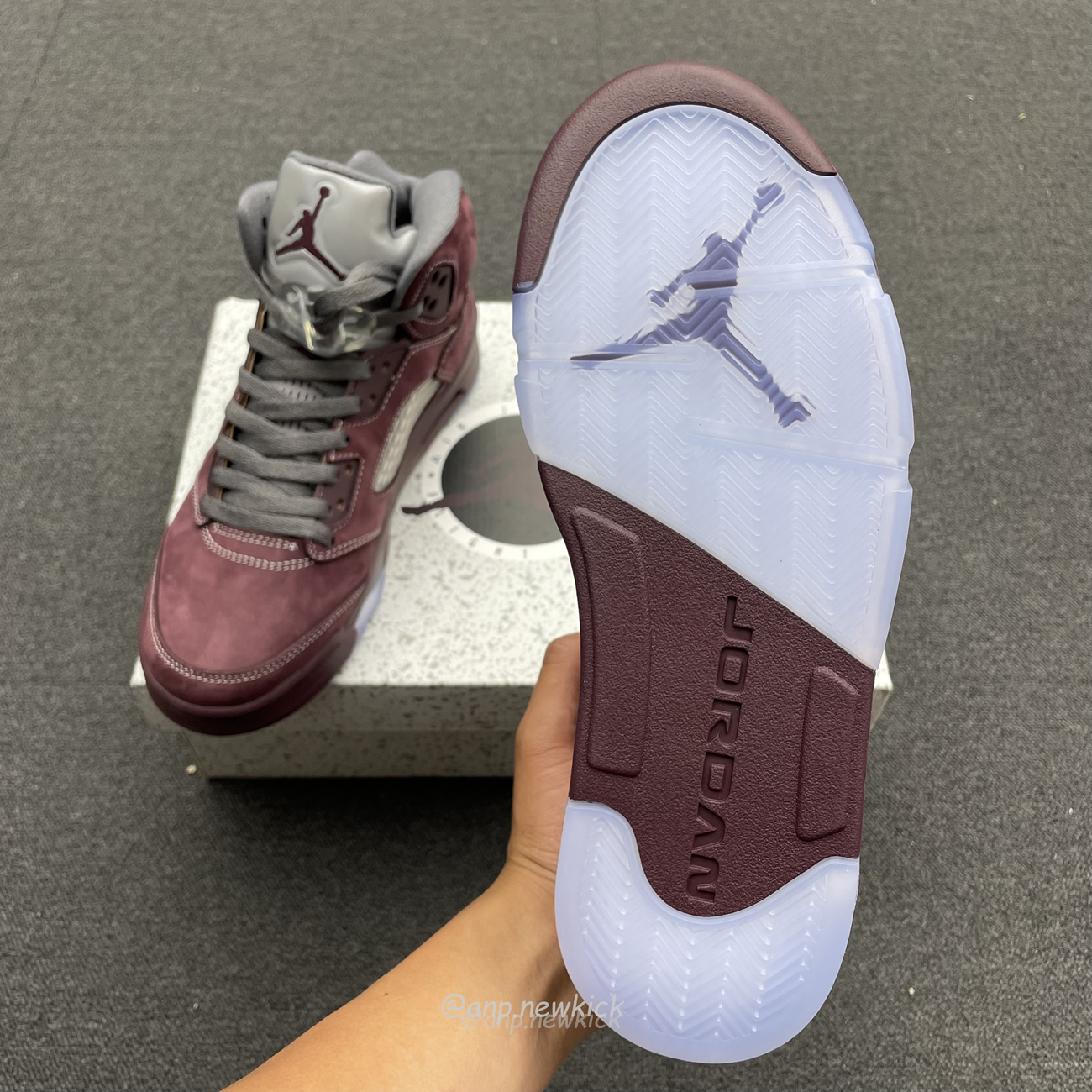 Air Jordan 5 Retro Burgundy 2023 Dz4131 600 (7) - www.newkick.vip