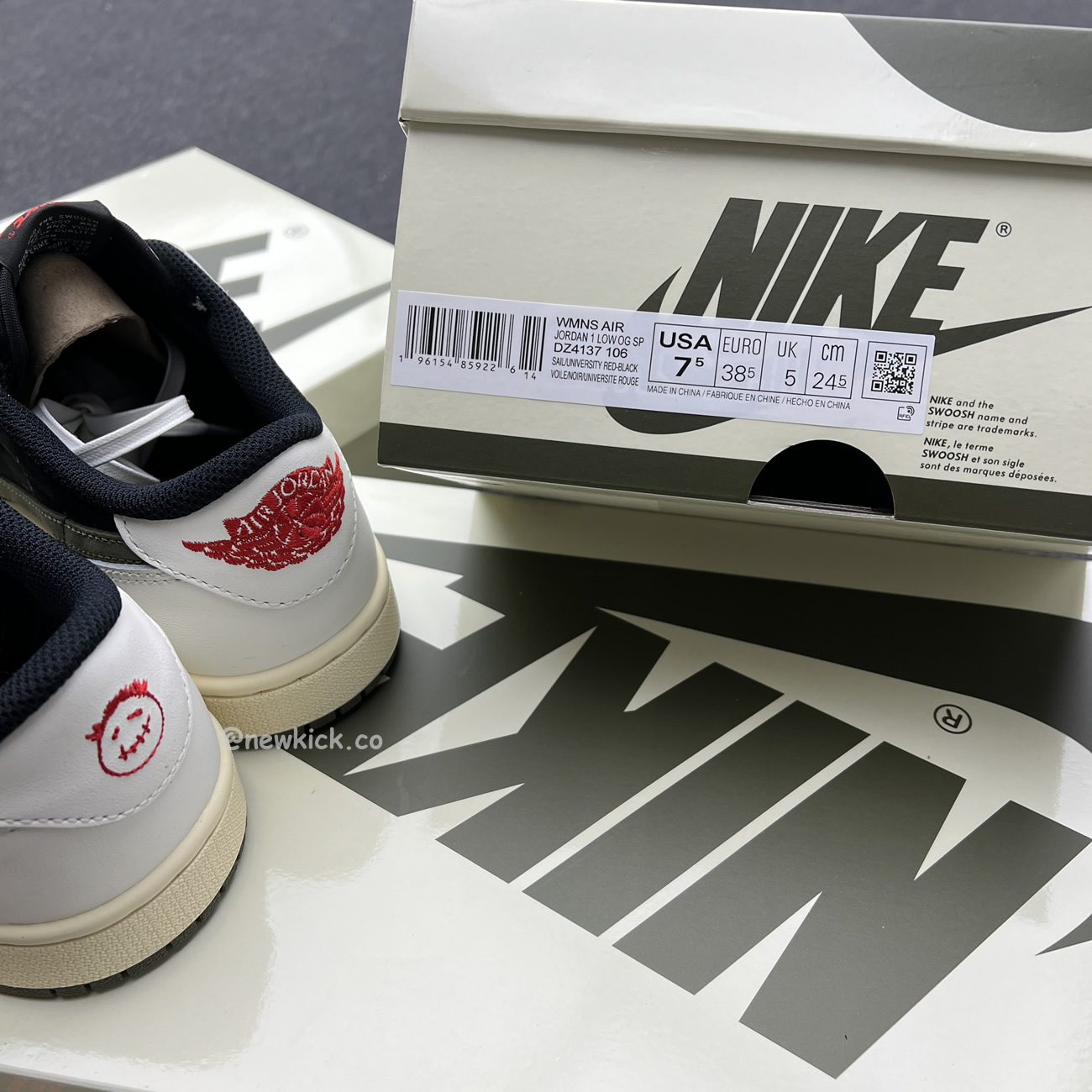 Air Jordan 1 Retro Low Og Sp Travis Scott Olive W Dz4137 106 (27) - www.newkick.vip