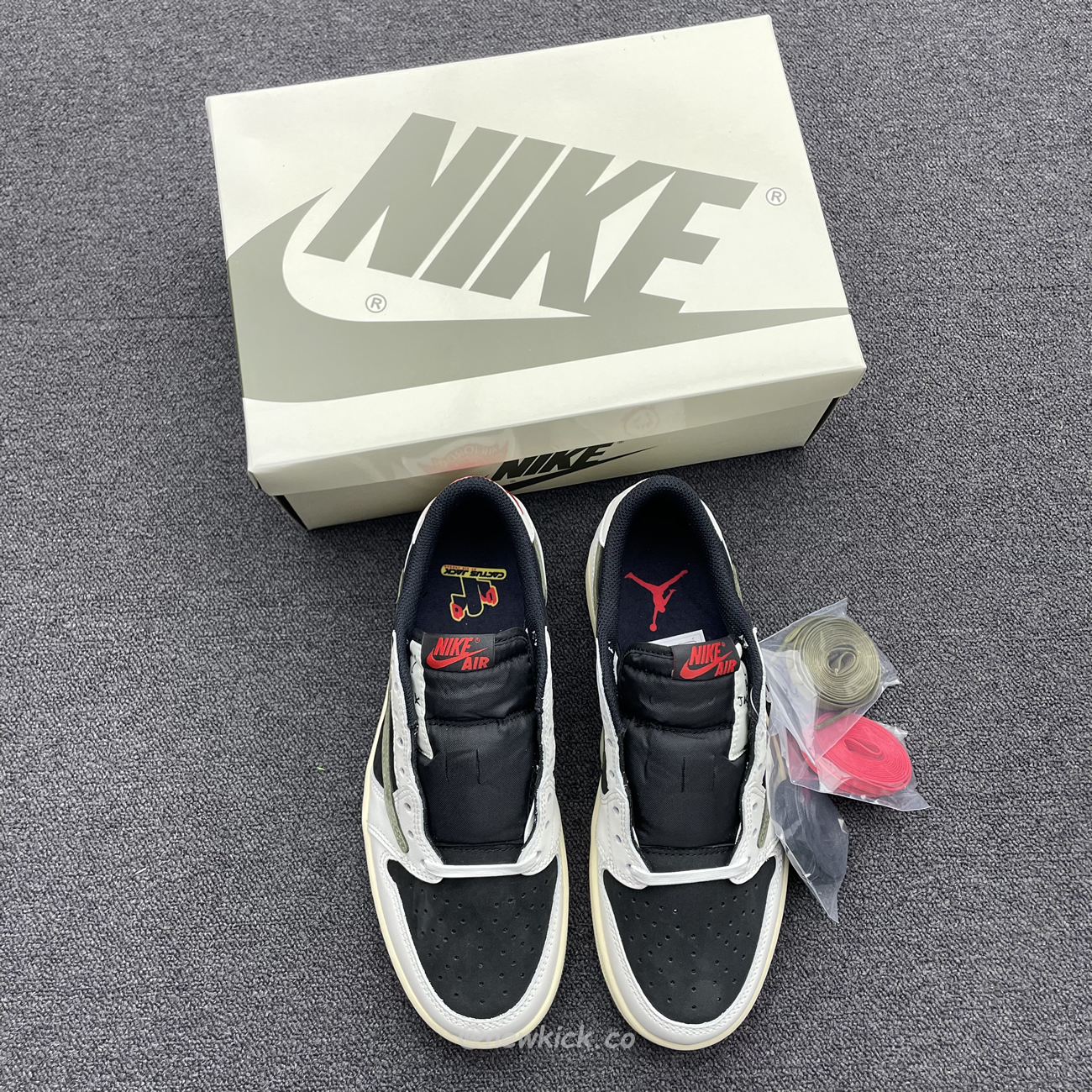 Air Jordan 1 Retro Low Og Sp Travis Scott Olive W Dz4137 106 (30) - www.newkick.vip