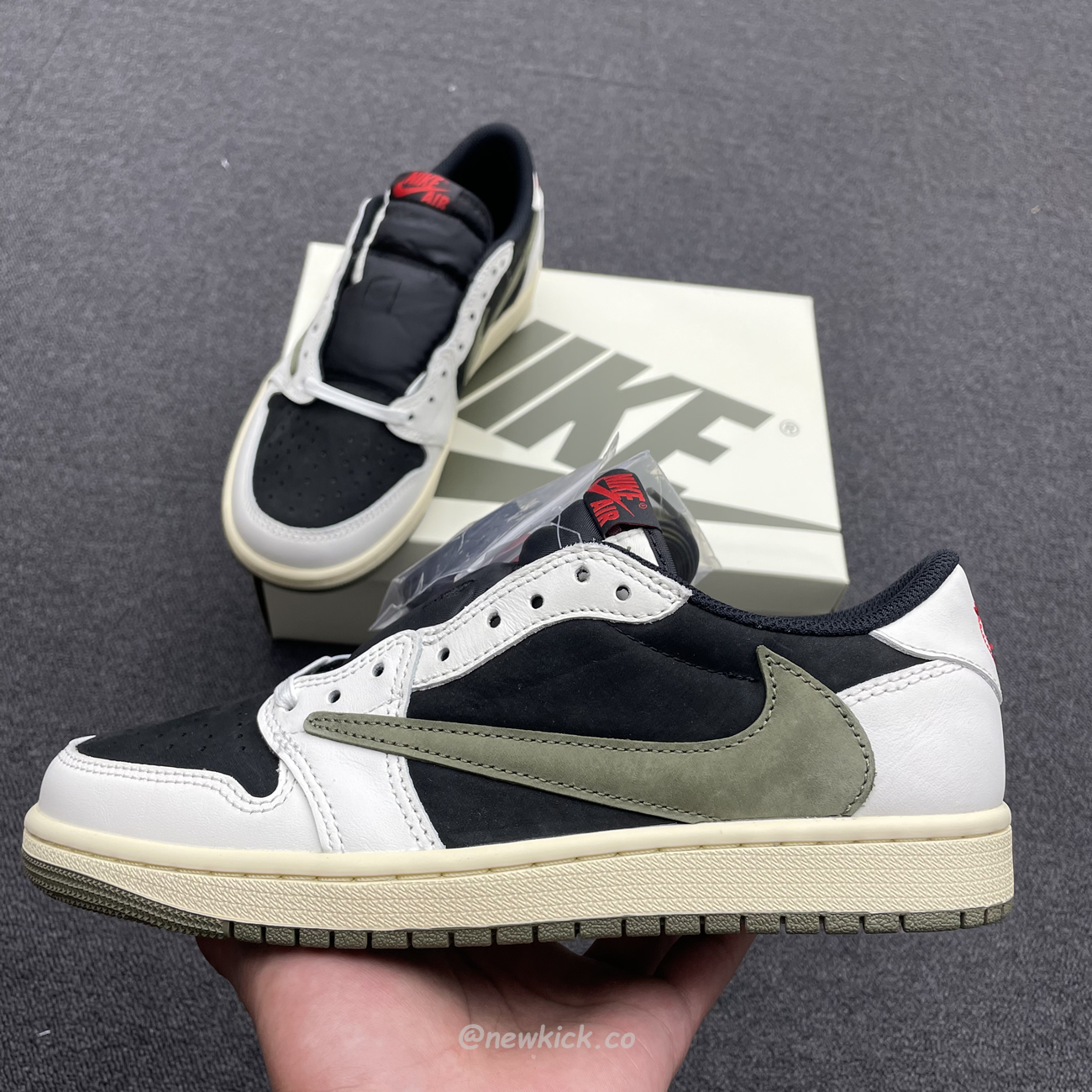 Air Jordan 1 Retro Low Og Sp Travis Scott Olive W Dz4137 106 (37) - www.newkick.vip