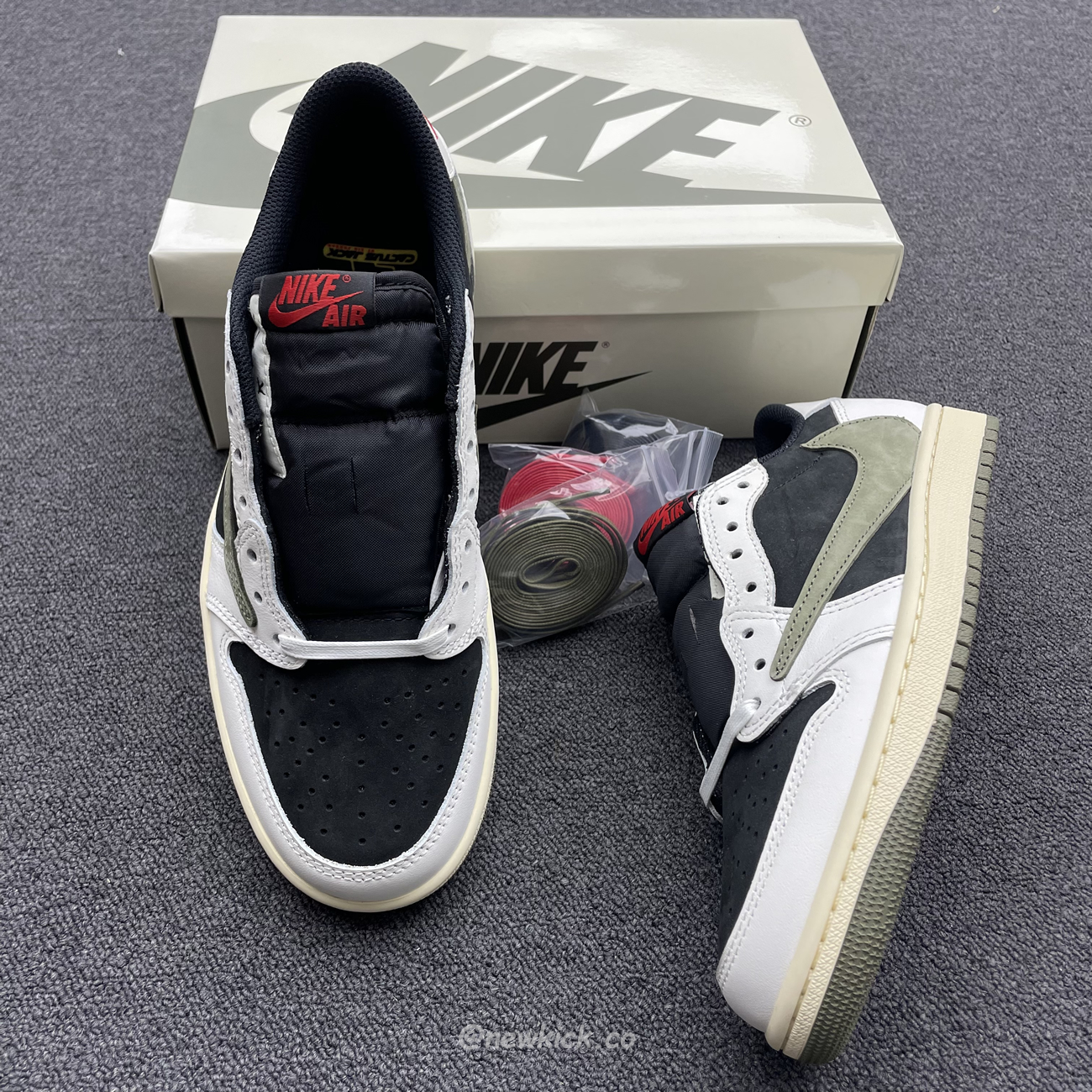 Air Jordan 1 Retro Low Og Sp Travis Scott Olive W Dz4137 106 (38) - www.newkick.vip